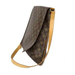 Louis Vuitton Shoulder Bag Brown Musette Monogram